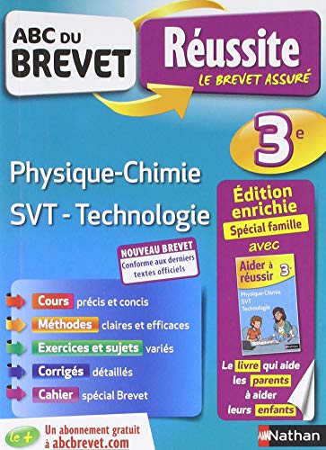 Physique-Chimie Sciences de la Vie et de la Terre Technologie 3e