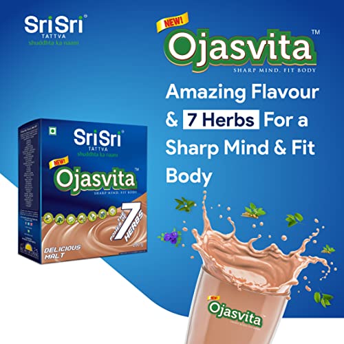 Image of Sri Sri TATTVA shuddhta ka naam Ojasvita Malt Box Refill - Drink Mix For Sharp Mind & Healthy Body - 200Gm (Pack Of 3)