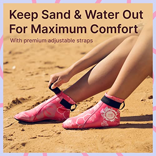 Image of BPS 'Aqua Series' 3mm Neoprene Water Socks for Sand, Beach, Soccer, Volleyball, Wetsuit Booties