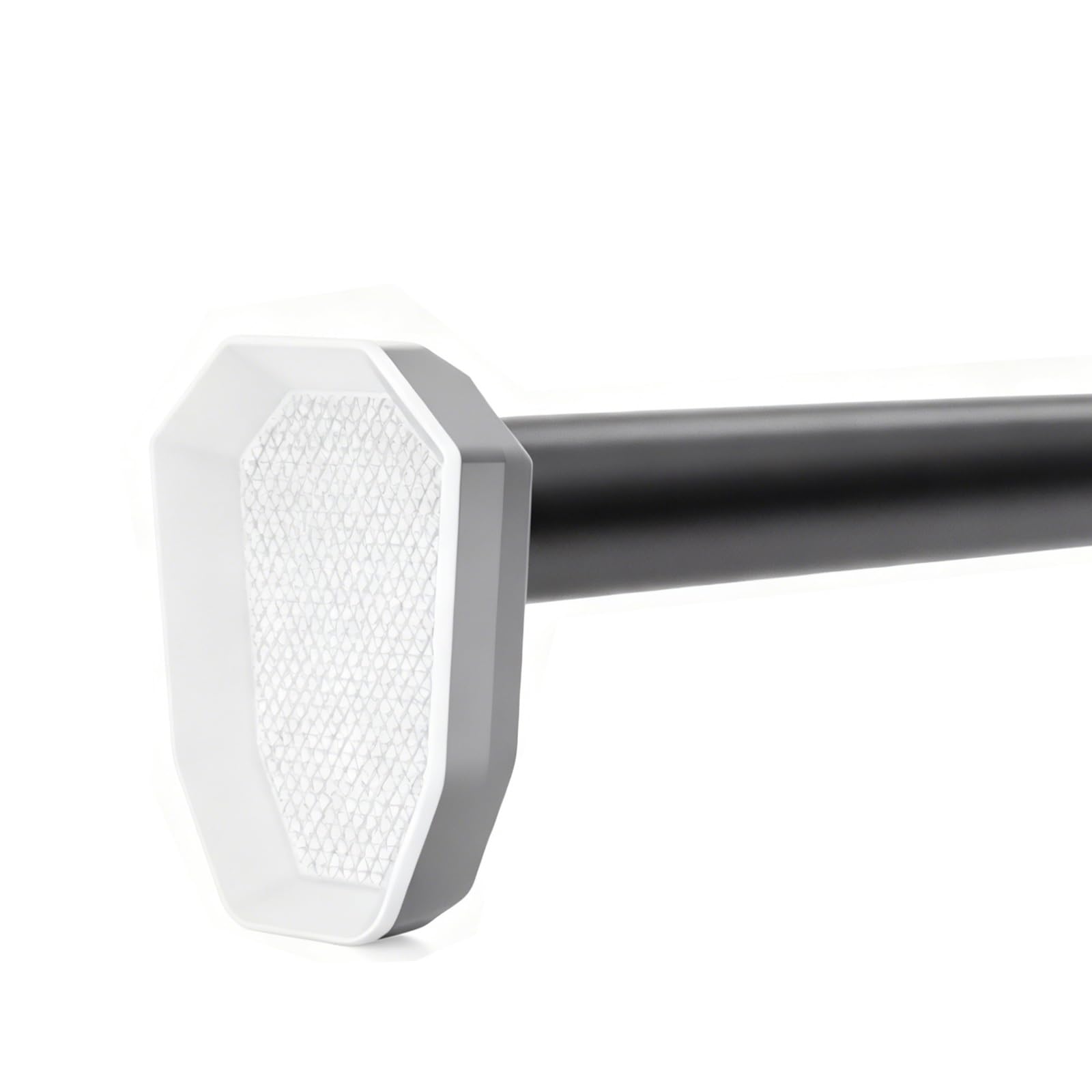 GLDYTVF Adjustable Stainless Steel Curtain Rod No Drill Tension Rod for Bathroom & Wardrobe Easy Installation Gray Fits 330 400cm Stylish & Durable Design