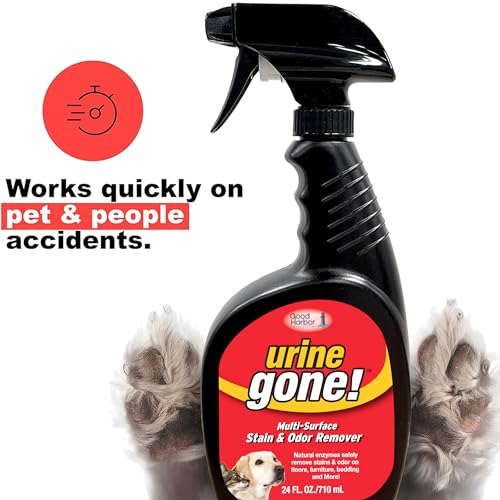 Urine Gone 20101 Stain & Odor Eliminator: Professional Strength Fast Acting, Enzyme Based Home Cleaning Solution For Carpet thumb #7
