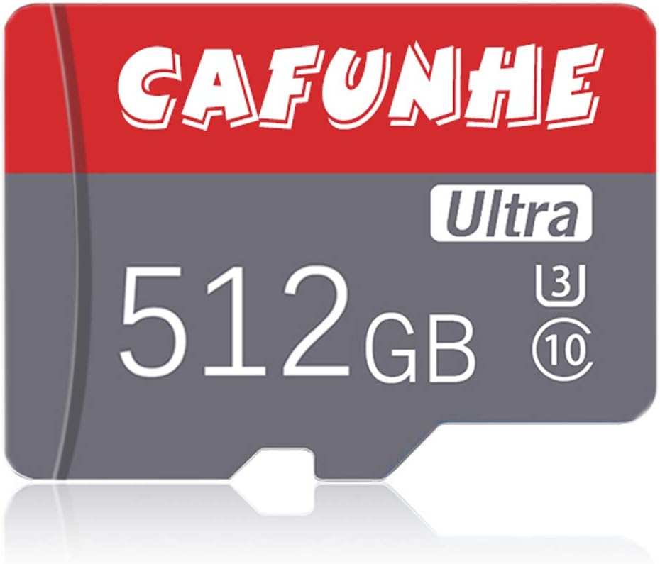 512GB Micro SD Card Memory Card High Speed Class 10 SDXC Card with a Free SD Card Adapter (512GB)