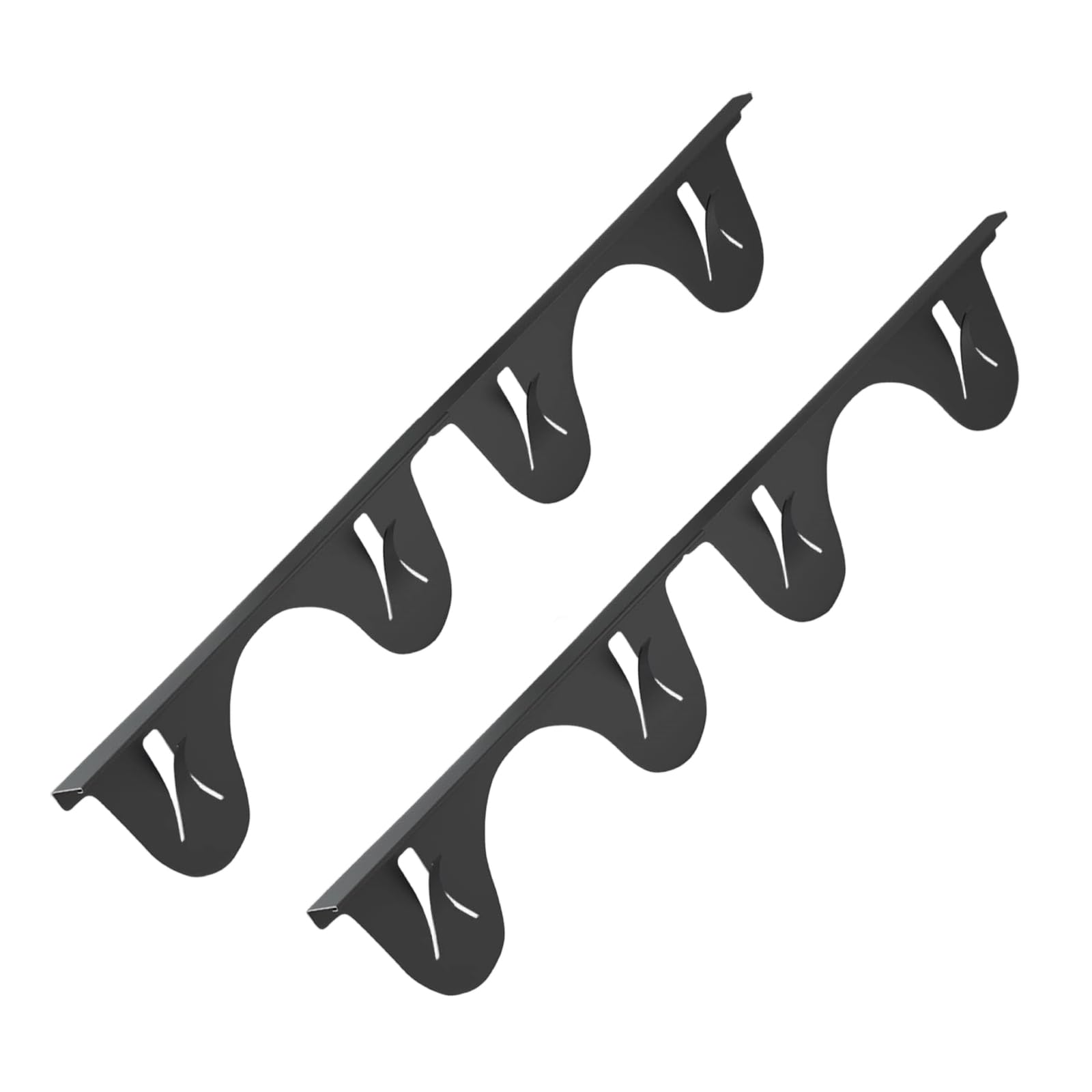 Kaeltsyn Of 2 Stainless Steel Kitchen Stove Crevice Cover for Stovetop and Countertop Sealing Stainless Steel Stove Filler