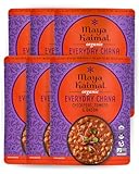 Maya Kaimal Foods - Organic Indian Everyday Chana - 10oz - Fully Cooked with Chickpeas, Tomato & Onion - Vegan - Microwavable - Ready to Eat - Pack of 6