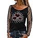 Produktbild Pullover Damen winter, Winterjacke Teenager Mädchen Weihnachtspulli Lustig Rentier Christmasmuster Bluse Top Weihnachtspullover Klassisch Langarm Christmas Sweatshirt Xmas Pulli Shirt Tunika Tops