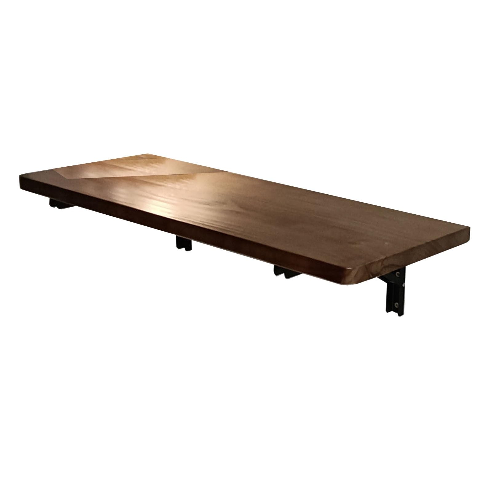 Schwebender Schreibtisch for die Wand, herunterklappbarer schwebender Schreibtisch, an der Wand montierter klappbarer Schreibtisch for Küche, for die Küche im Homeoffice(120*45cm/47.2*17.7in)