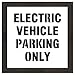 Pavement Stencil,52"H,51"W,0.125" Thick
