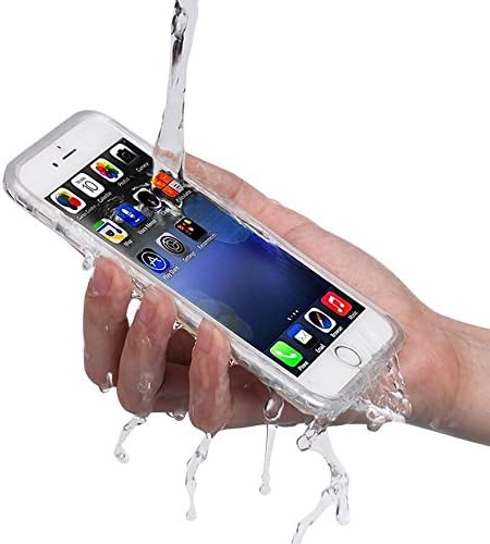 Waterproof Phone Case Shockproof Dust-Proof Full Sealed Protection Cover for Apple iPhone 6 plus/6s plus 5.5 Inch (Clear)