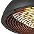 Advwin Hanging Patio Heater,1500W Electric Hanging Patio Heater 3S Fast Heating,Ceiling Mounted Heater for Balcony,Courtyard, Garage,Overheat & Tip-Over Protection,IP55 Waterproof