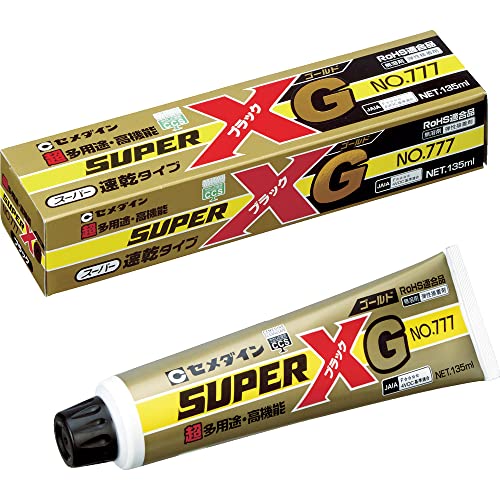 Amazon | セメダイン スーパーXG No. 777 ブラック 135 mL | 接着剤
