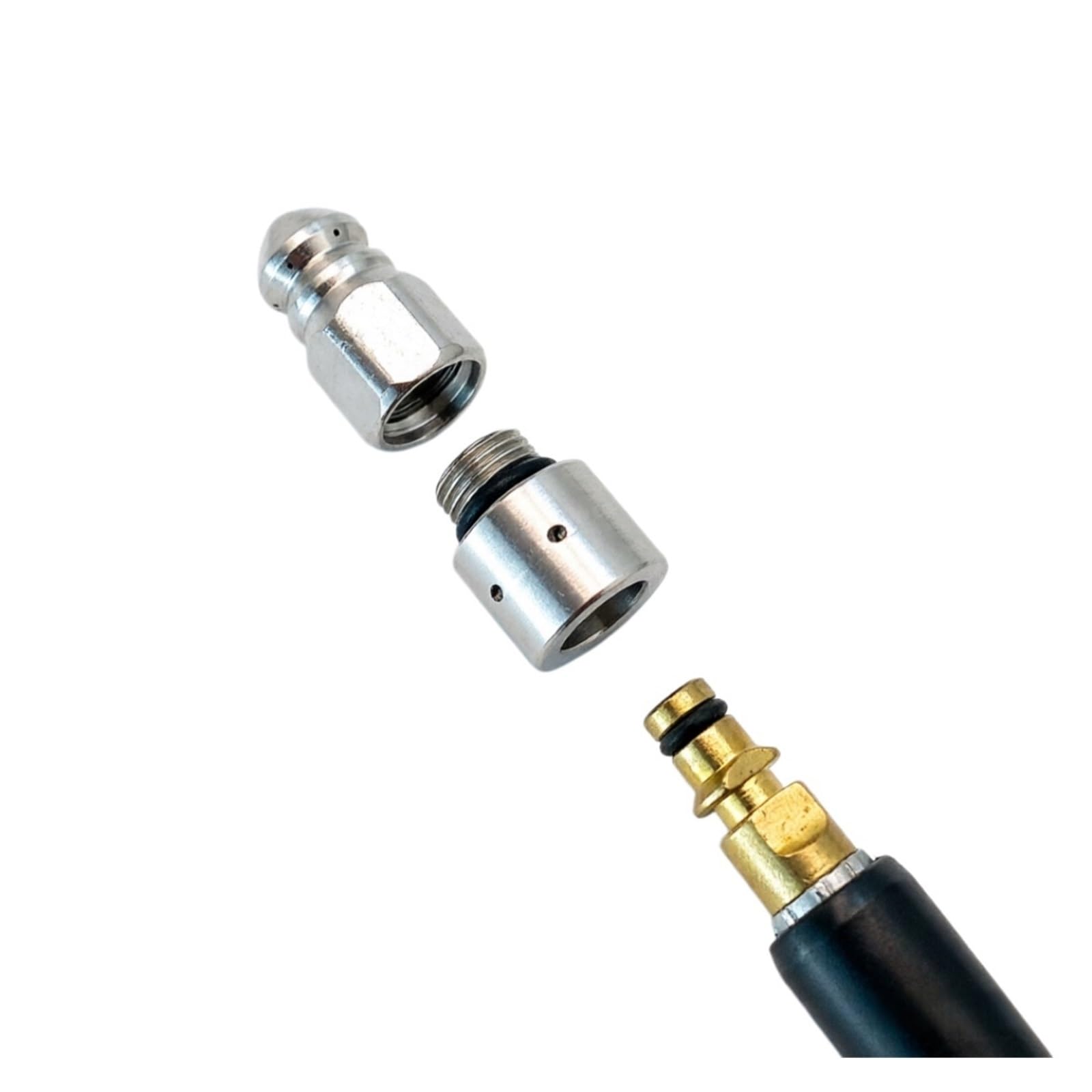 Accesorio boquilla de limpieza de tuberías para manguera de alta presión Karcher K2 K3 K5