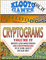 KLOOTO Games CRYPTOGRAMS Vol. IV 1511497068 Book Cover