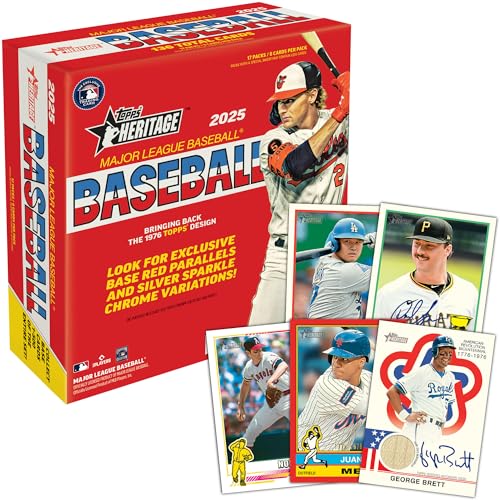 2025 Topps Heritage Baseball - Mega Box - Image 3