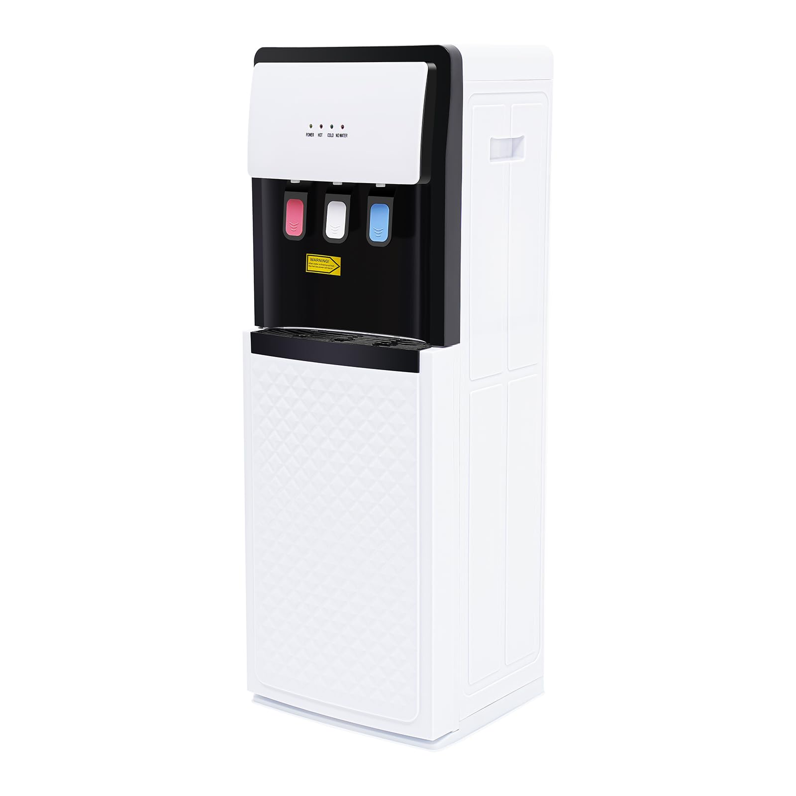 Wasserspender Bottom Loading, 500W Bodenstehender Wasserspender mit Bodenbeladung, Kalt Heiß Doppelfunktion Elektrisch Heißwasserspender 85~95 ℃ für Hause Büro Schlafzimmer Wohnzimmer