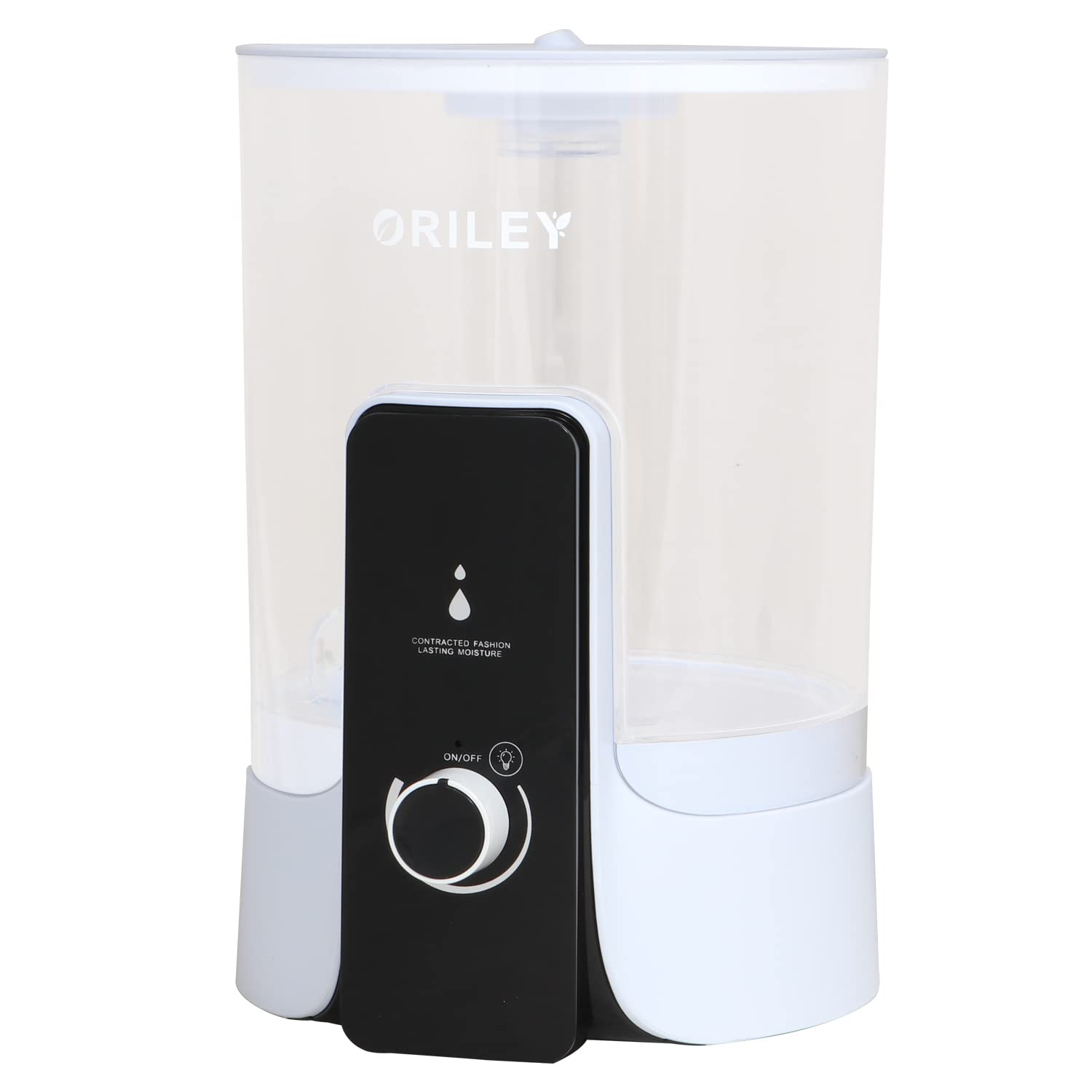 Oriley 2113 Ultrasonic Cool Mist Humidifier, Air Purifier for Home, Office, Baby Bedroom, Adults, Humidifier for Room Moisture, 5.5L, 22W, 1 Year Warranty (Transparent White)