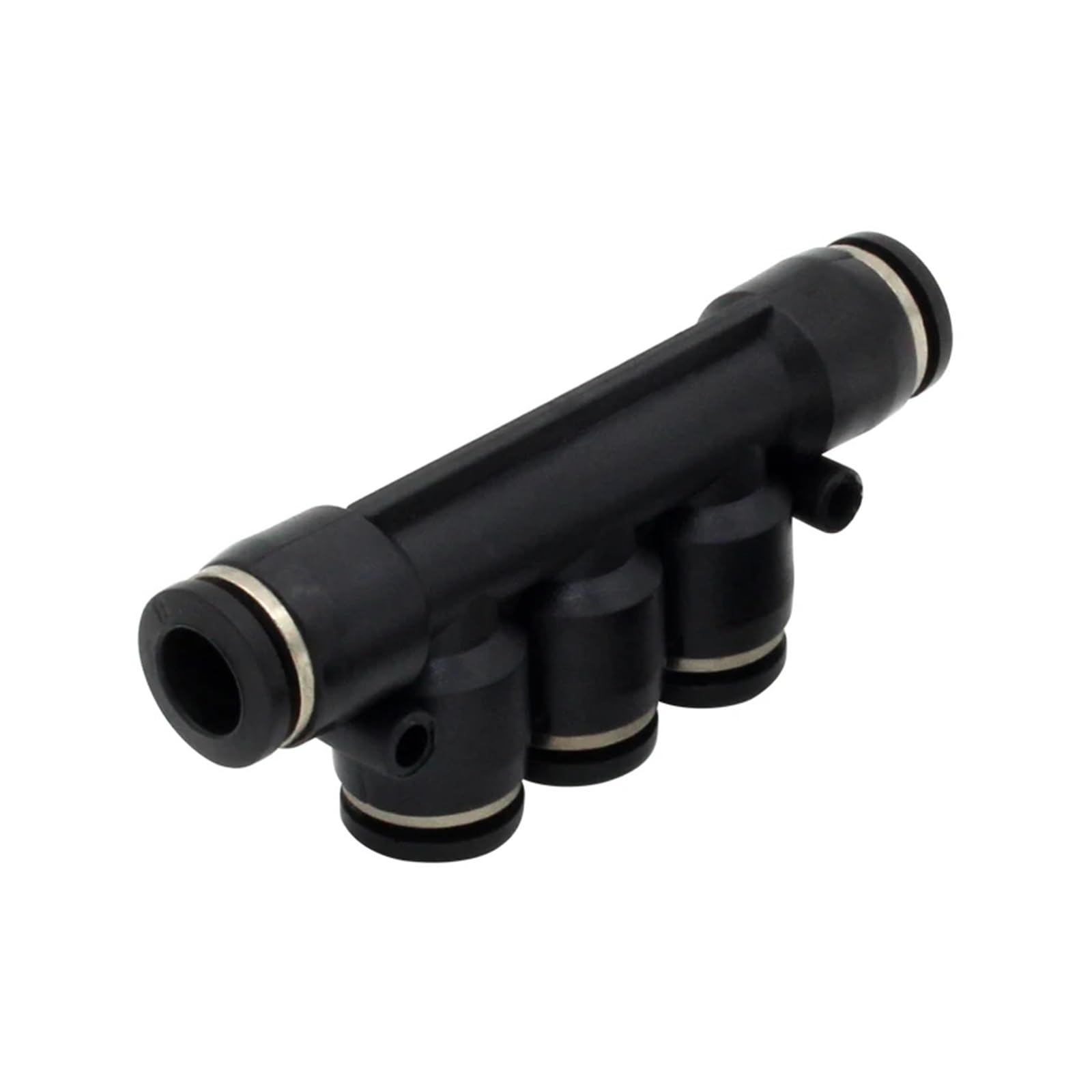10 unids/Lote Conector de Cinco vías Conector neumático Ajuste de Empuje for Tubo de Aire/Agua PK4 PK6 PK8 PK10 PK12mm(PK-8)