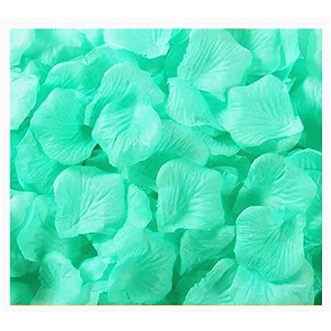 1000Pcs Silk Sturdy Flower Rose Petals Wedding Party Pasty Tabel Decorations, Definately Lighter But Bright Cover