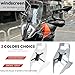 RUNNING PANTHER Windshield Deflectors for 390 790 890 ADV Adventure 2019-2022, Motorcycle Acrylic Front Wind Shield Air Deflector Windscreen Visor Accessories for 390 790 890 ADV 2020 (Transparent)