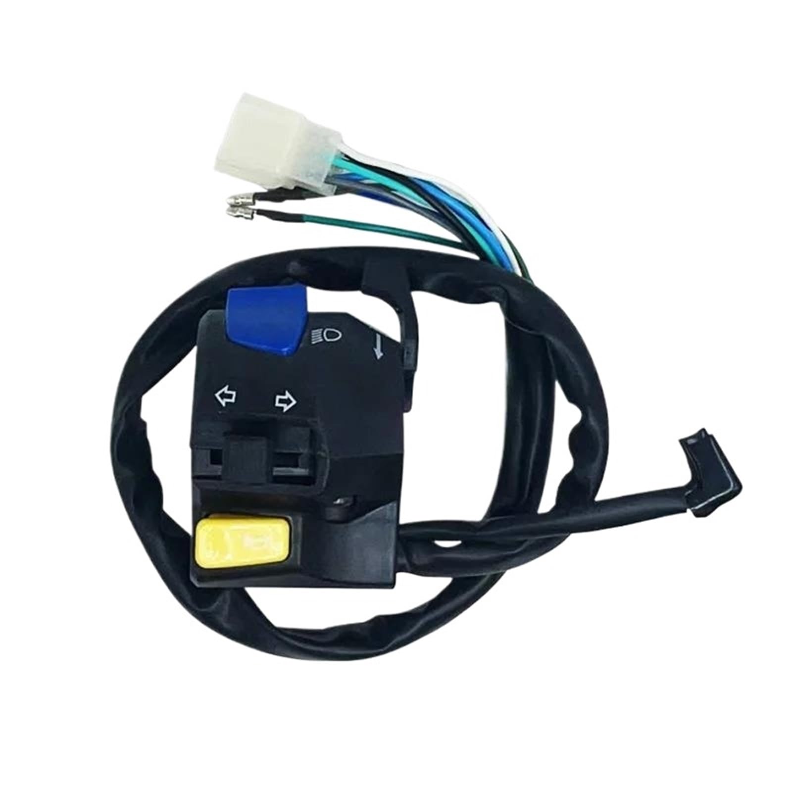 Commandes de guidon 22 mm double accélérateur et coupe-circuit moto