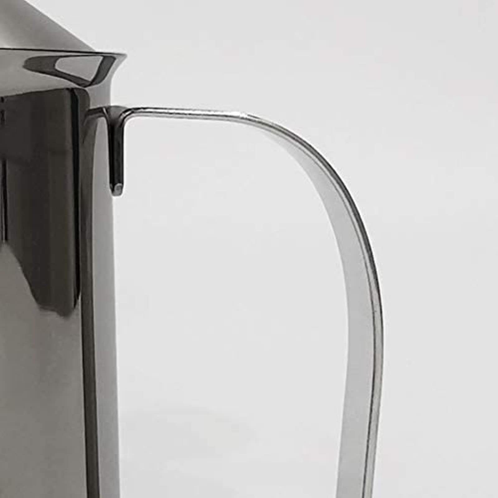 Montalatte Manuale - Acciaio Inox - 400/800 Ml - Schiuma di Latte Perfetta Grazie al Doppio Setaccio E Speciale Meccanismo Pressa,400 Ml,GQYYS
