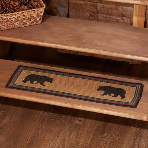 Vhcbrandsrusticlodgeflooringwyattbearjutelatexbackingstencilednatureprintrectanglebeddingaccessorystairtreadrect85x27crimsonred Urban Country Home Decor Vhc brands rustic lodge flooring wyatt bear jute latex backing stenciled nature print rectangle bedding accessory stair tread rect 85×27 crimson red urban country home decor