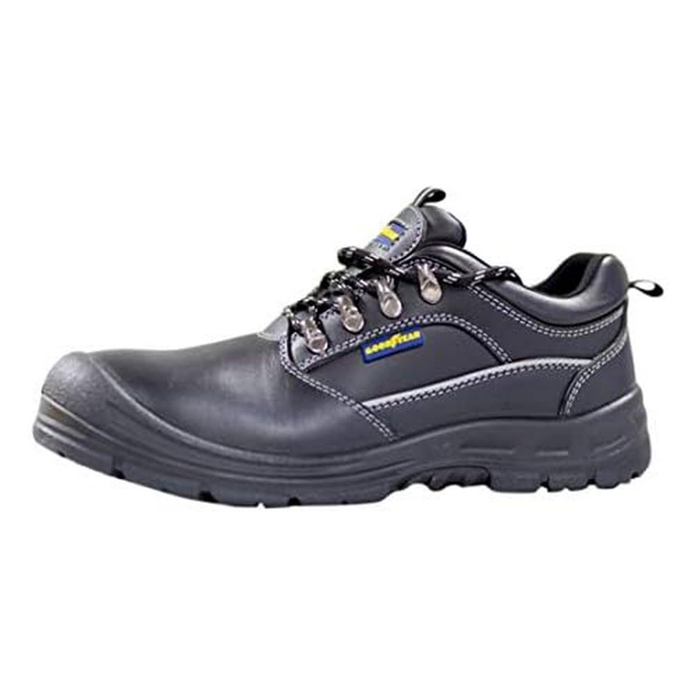 Goodyear G140-41PC - Botas de Seguridad Unisex - Piel Flor Negra - S3 SRC - Protección Composite - Suela Antideslizante - Talla 43