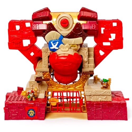 PIRATIX Gorilla Temple –Templo gorila de Piratix con múltiples escondites, secretos y pruebas a superar. Contiene 1 templo, 4 monedas (1 exclusiva), 1 tótem dorado, 2 Piratix exclusivos y 3 accesorios
