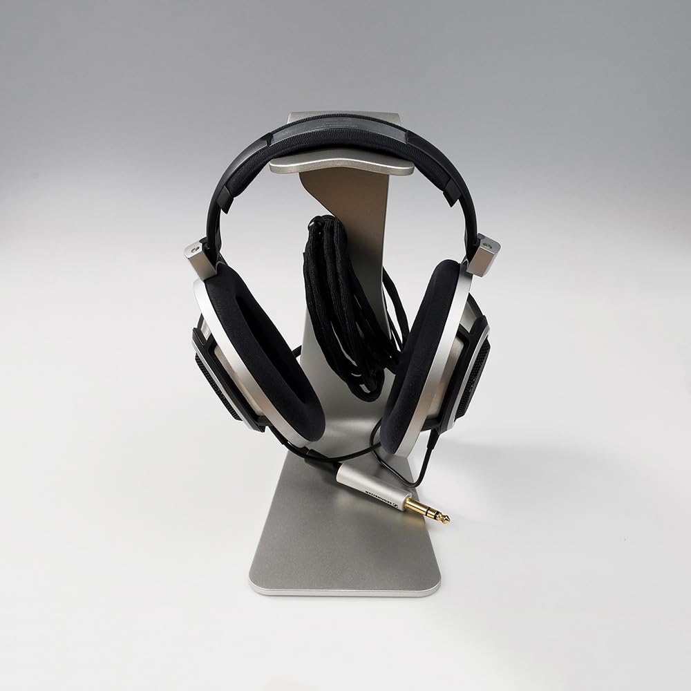 Premium Kopfhörerständer aus eloxiertem Aluminium, Gaming-Headset-Halter, einteiliges Design, Kopfhörerhalter auf dem Schreibtisch, kompatibel mit Sennheiser, Bose, Beats, Razer, AKG, Airpod Max