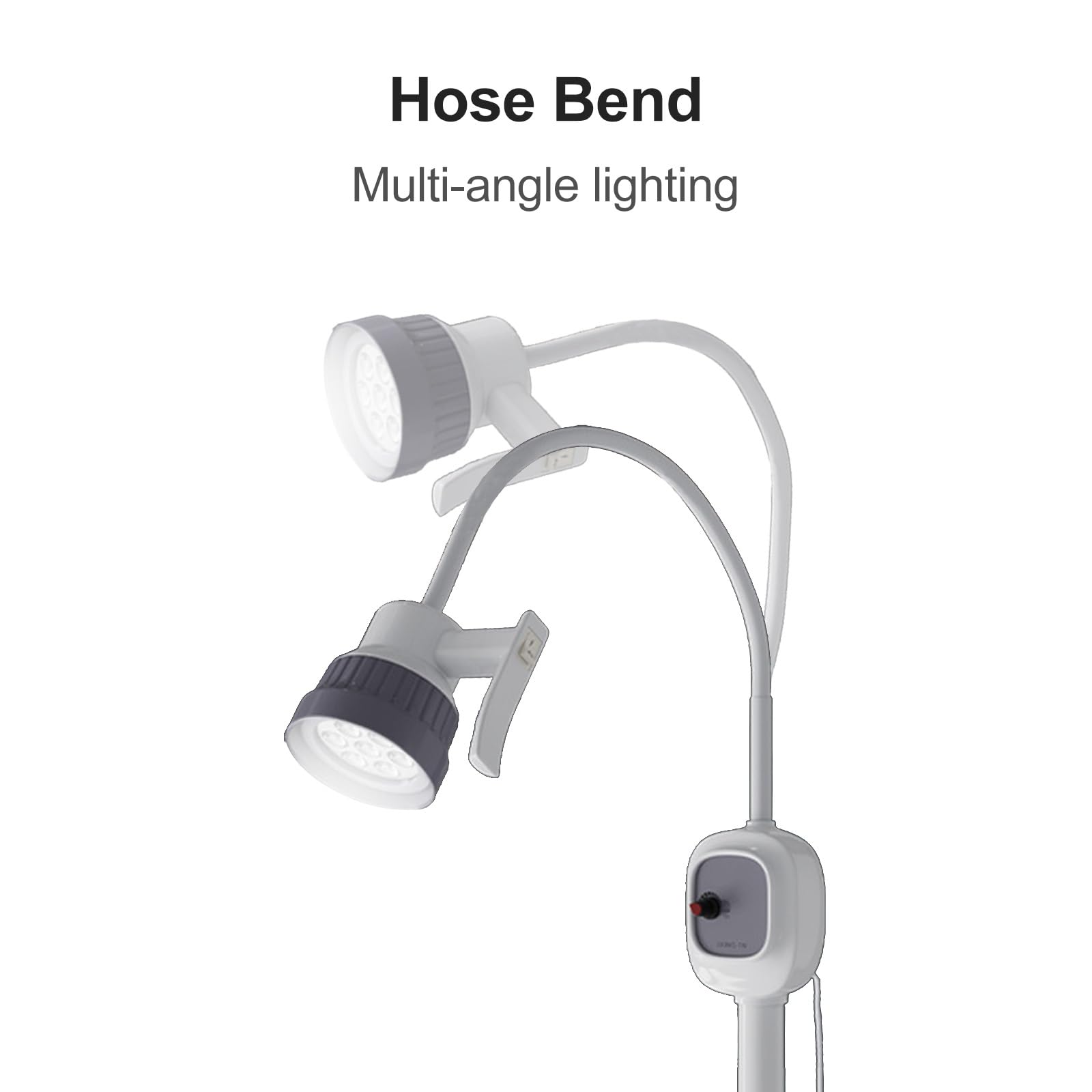 Lampada Mobile per Visita Ginecologica, Lampada da Visita Chirurgica LED, Lampada Scialitica Dimmerabile per Ginecologia, Ambulatorio, Stomatologia, Otorinolaringoiatria