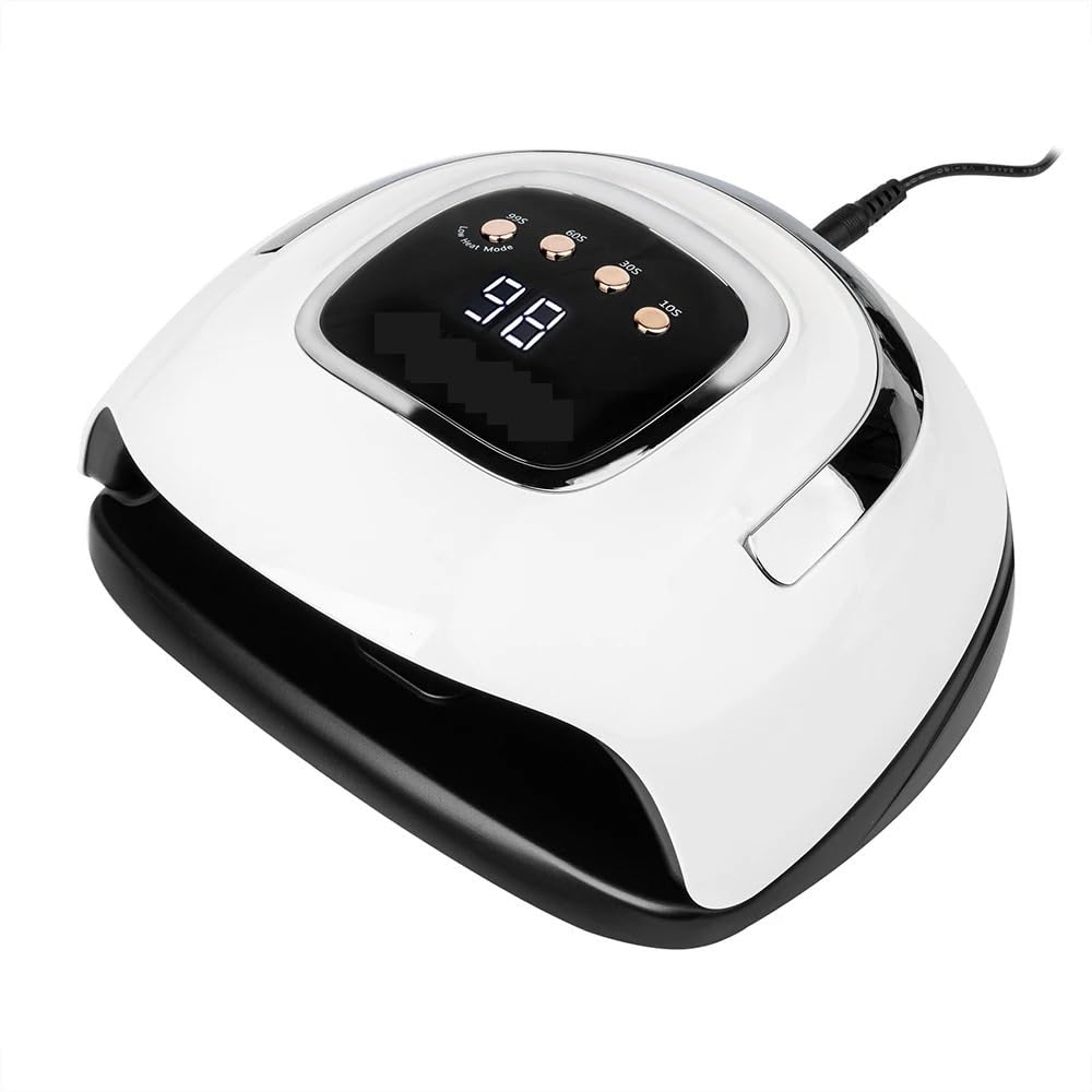 Lampa UV do paznokci, Lampa do paznokci UV LED 220W Żel 57 Sensing Manicure Pedicure Salon Tool Suszarka do paznokci Mocne światło(Q6)