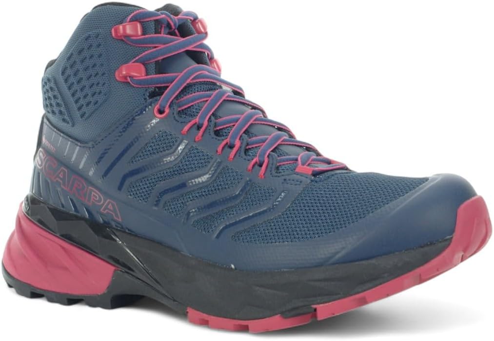 SCARPA Women's Rush Mid GTX Waterproof Gore-Tex Shoes for Hiking and Trail Running
