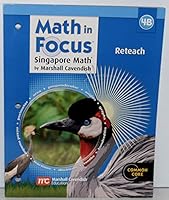 Hmh Math in Focus: Reteaching Grade 4book B 0669015857 Book Cover