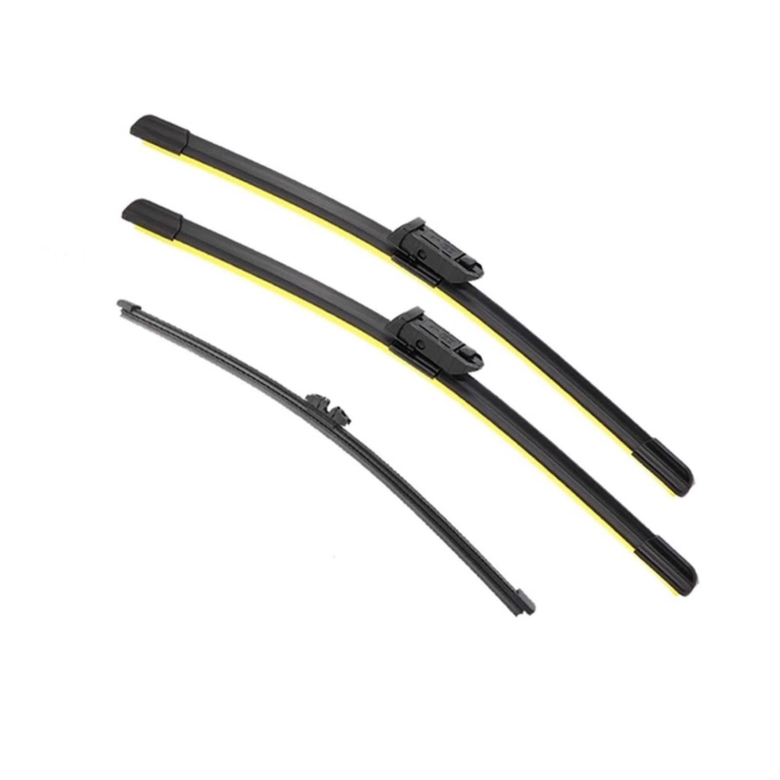 Limpiaparabrisas Coche Juego De Escobillas De Limpiaparabrisas Delanteras Y Traseras De Repuesto De Silicona Para Limpiaparabrisas De 24"+20"+13"parabrisas Delantero Y Trasero Para A-udi Q5 2008-2017