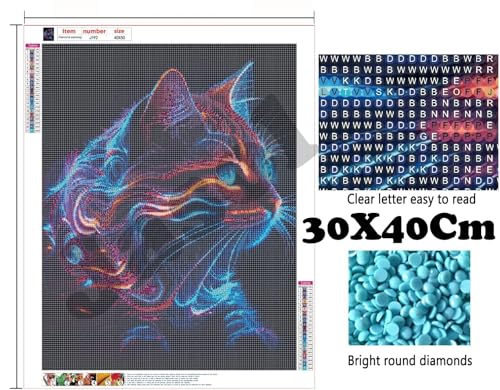 Image of Jasol Diamond Painting Kit, 40x30 Cms, Full Drill, 5D Crystals, Home Wall Decor Gift Set (Cat M4560601)