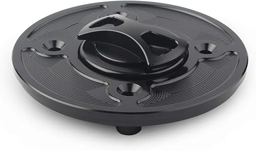 GZYF 1 unids Negro Keyless Twist off Fuel Gas Tank Cap Cover para Kawasaki Ninja 400 650 Z900 Versys 1000