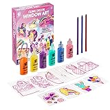 TBC The Best Crafts Window Cling Sticker Set for Kids Window Art Suncatcher Crafts Kit DIY Painting...