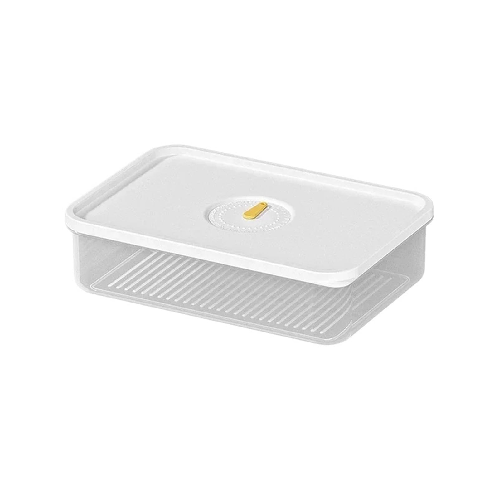 Generico Scatola trasparente for alimenti ermetica | Custodia ermetica for la disposizione di salumi e specialità gastronomiche nella cucina di casa(M-4PCS)