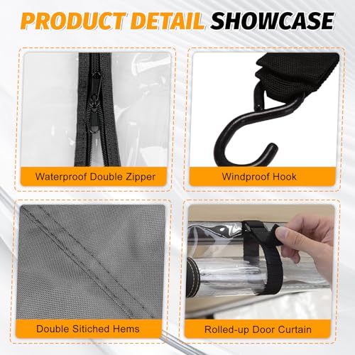 Golf Cart Cover with Durable Waterproof Fabric