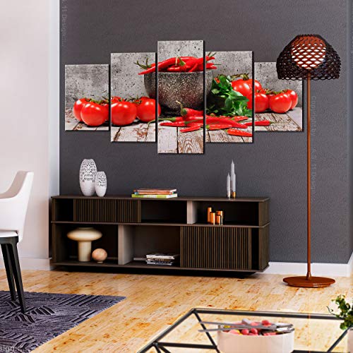 Decomonkey Quadro Stampa su Tela moderno Cucina