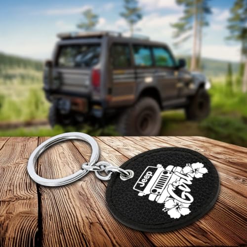 Image of Jeep Girl Key Chain
