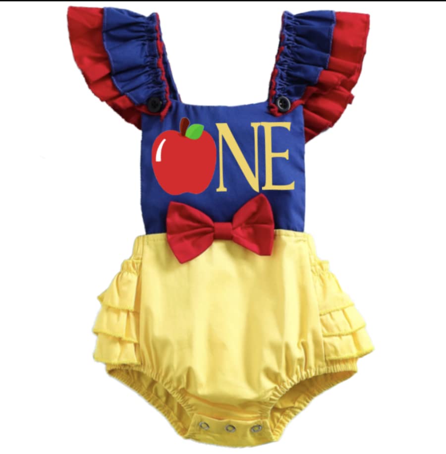 Baby Birthday Costumes Princess Dress Customized Romper Baby girl Birthday Dress3