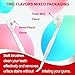 Malisseladi Mini Disposable Toothbrushes with Toothpaste and Toothpick, Tongue Cleaners, Reduce Bad Breath, Tongue Scraper, Prepasted Toothbrush, Pick for Work or Travel (Mint, 20pcs)