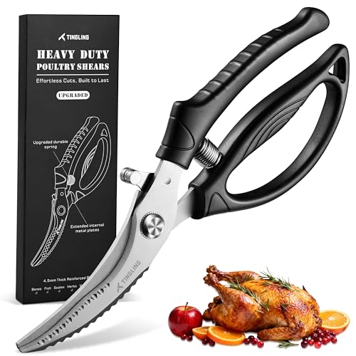 Upgraded Poultry Shears, Heavy Duty Kitc…