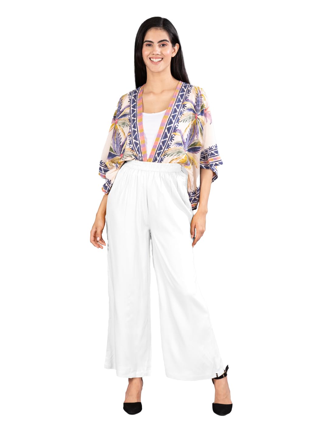 indian flower Rayon Palazzos Pant-picture-46