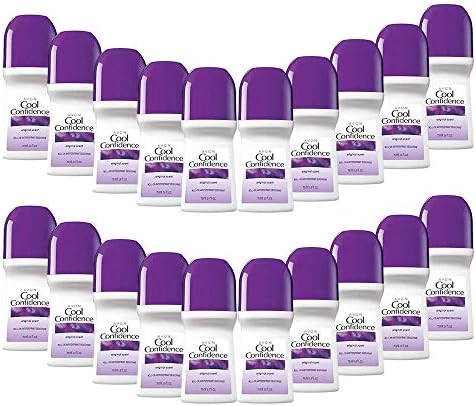 Avon Cool Confidence Original Roll-on Anti-perspirant Deodorant 2.6 oz (20-Pack)