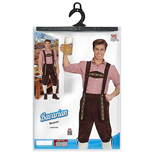 Widmann - Kostuum Beiers, leren broek, bierfeest, volksfeest, themafeest, carnaval - Afbeelding 3