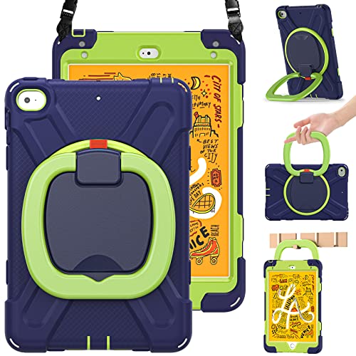 BRAECN for iPad mini 5 Case 2019 iPad mini 4 Case 2015 - Navy Green