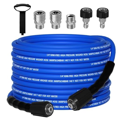 VIVIDWASH Kink Resistant 50FT Pressure Washer Hose