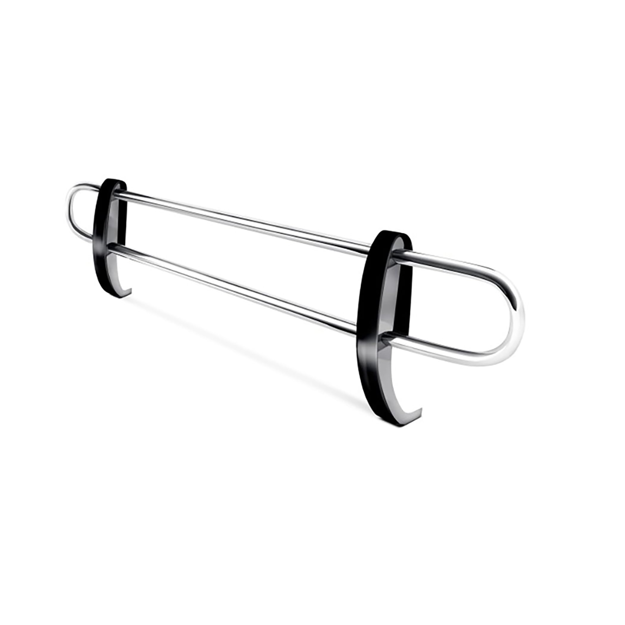 Black Horse Rear Bumper Guard Double Tube Stainless Steel Compatible with 2001-2007 Toyota Sequoia-8D094828SS