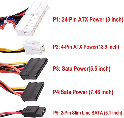 Fuente de poder 240W H240AS-00 para Dell OptiPlex SFF miniatura 7